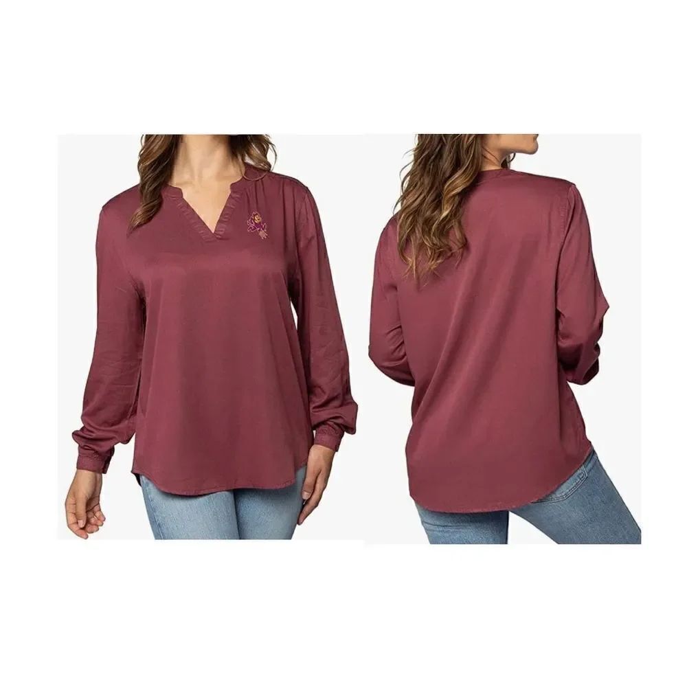 UG Apparel Women's Standard Split Neck Tunic